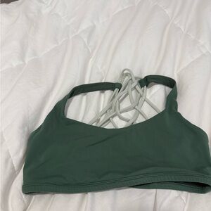 Lululemon Green Sports Bra Intimates & Sleepwear
